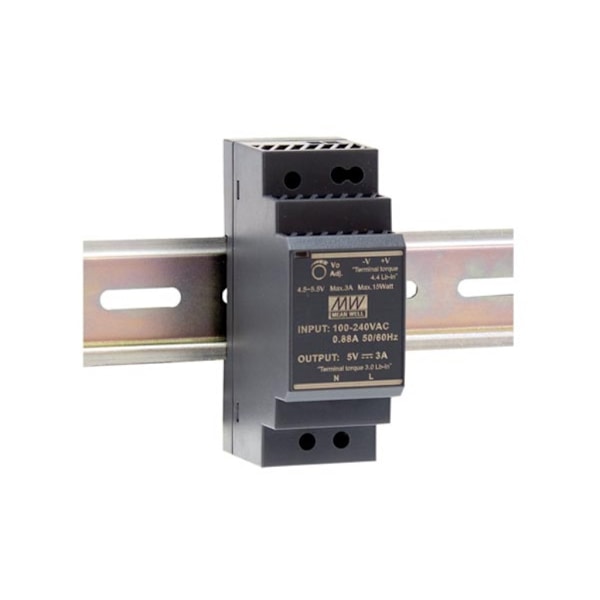 Industriel Din Rail Strømforsyning - Enkelt udgang - 30 W - 24 V - 1,5 A