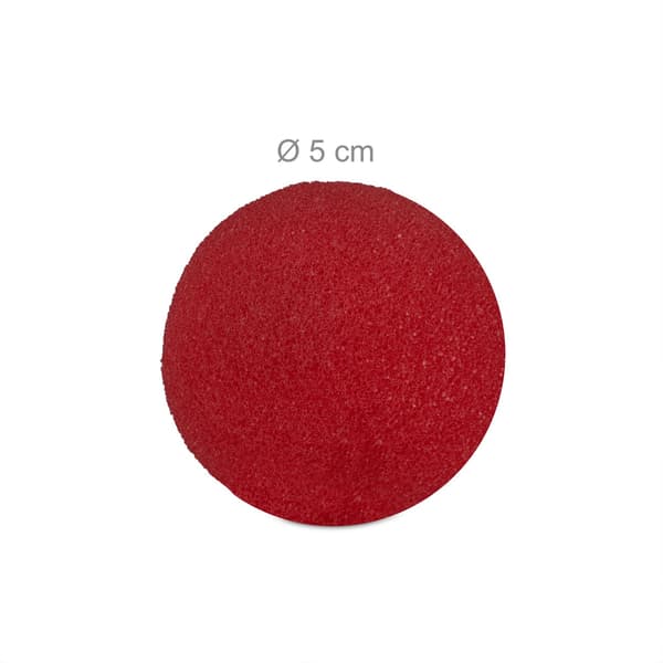 Clown Nose Set, Foam, 24 kpl, monivärinen