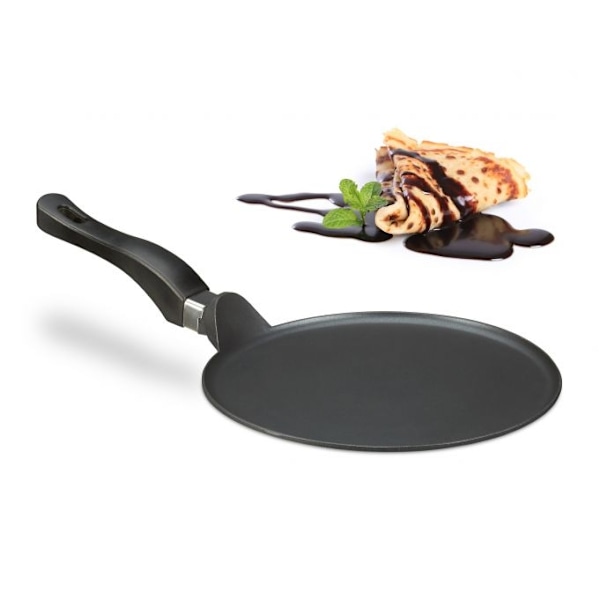 Crêpes form støbt aluminium sort 25 cm