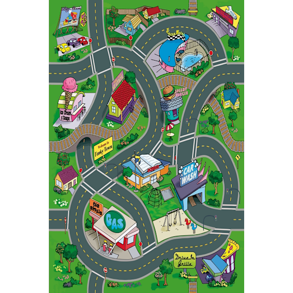 Hallin matto (100 x 150) WOOKECE118