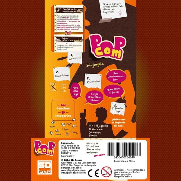 Espanjalainen Pop Com -peli