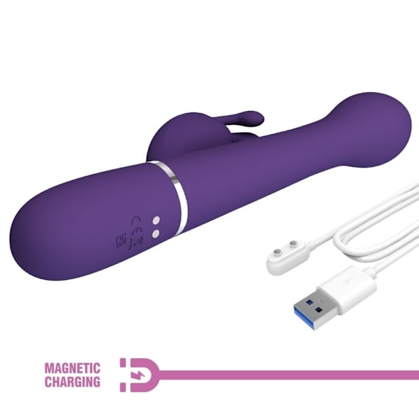 Pretty Love - Dejon Rabbit Vibrator 3 I 1 Multifunktion Lilla