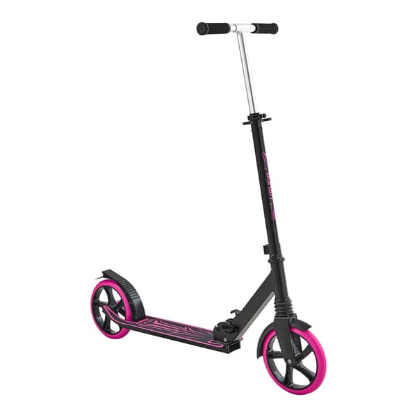 Sparkcykel, Justerbart Styre, Hopfällbar, Rosa