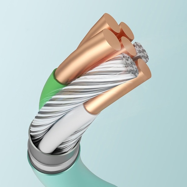 iPhone USB - Lightning-kaapeli 2.4A 1.2m musta