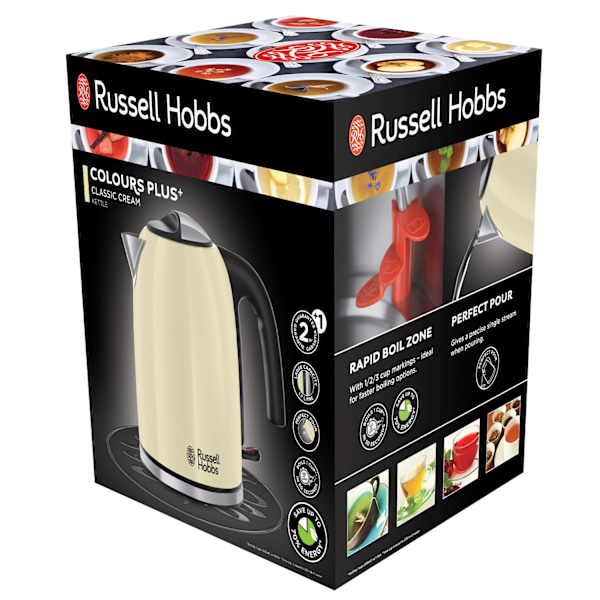 Vattenkokare Colours Cream 1,7l