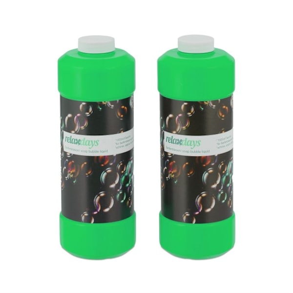 Refillflaska för tvålbubblor 1 l Set om 2