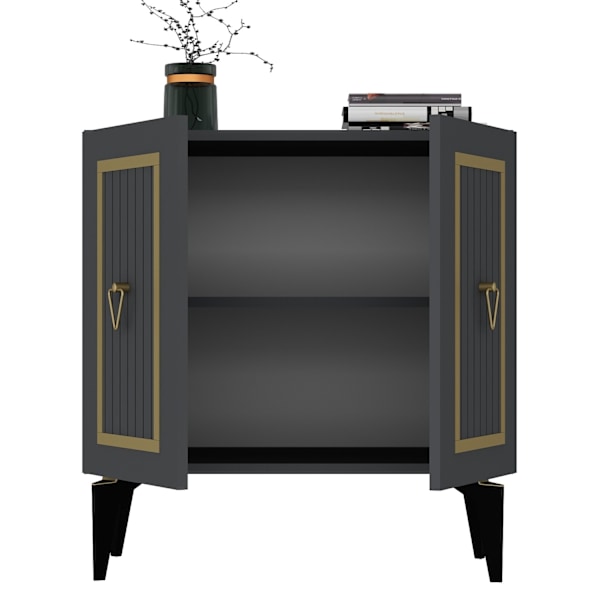Console Capri - antracit, guld