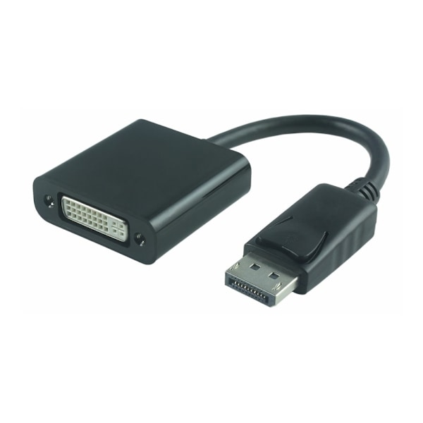 MicroConnect - DisplayPort-adapter - dual link - DisplayPort (han) til DVI-I (hun) - 15 cm