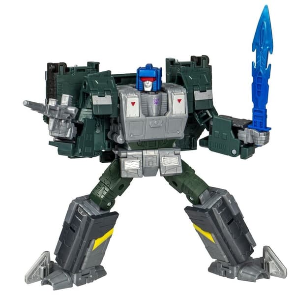 Transformers Legacy United Overcharge figur 19 cm actionlegetøj