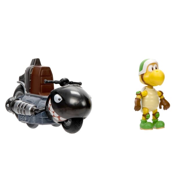 Koopa Troopa Kart figur, 6 cm samlelegetøj