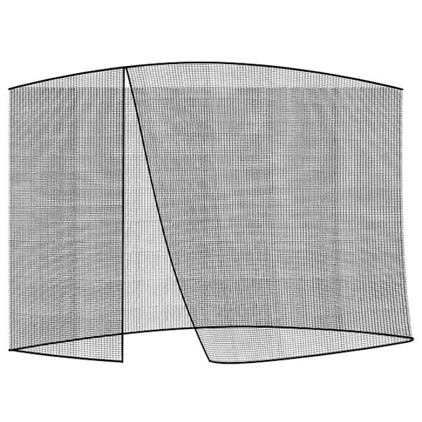 Haveparaply myggenet 3m - sort