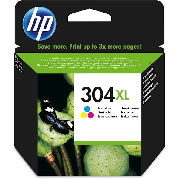 HP 304XL - mustekasetti, kolmiväri