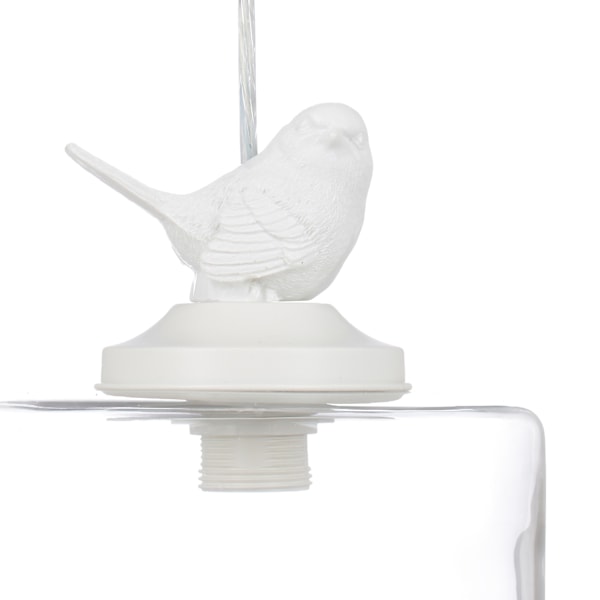 Vedhængslampe fuglefigur