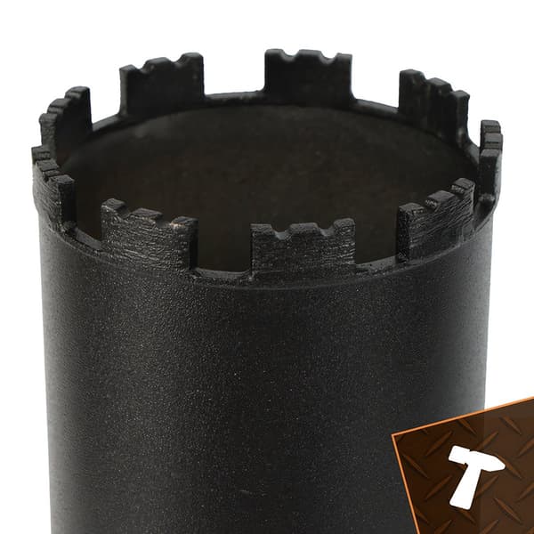 Diamantkernebor 112×460 mm til beton, sten