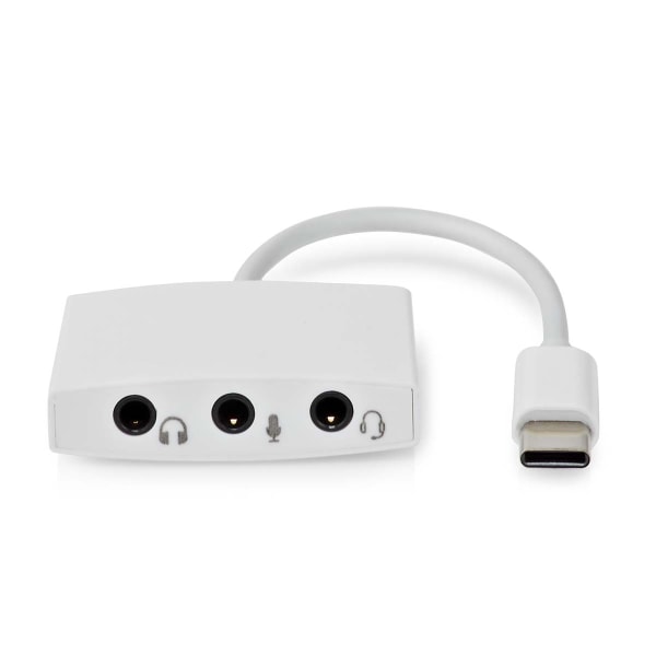 USB-C™ Adapter | USB 2.0 | USB-C™ Han | 3.5 mm Hunstik | 0.10 m