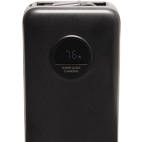 PowerBank 20 000 mAh 65W PD Musta