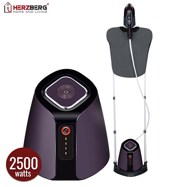 Herzberg HG-8058: Edistyksellinen vaatehöyrystin silitysasemalla