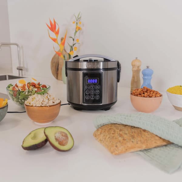 Digital ris- og multikoger, 1,5 l, varmholdning, 500 W