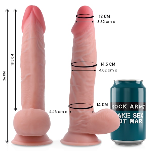 Rockarmy - Dual Density Sherman 24 Cm -O- 4,62 Cm