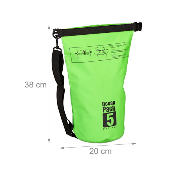 Ocean Pack 5 litran vedenpitävä