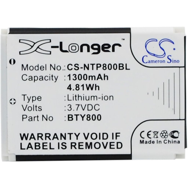 Batteri till Cipherlab 8200 mm