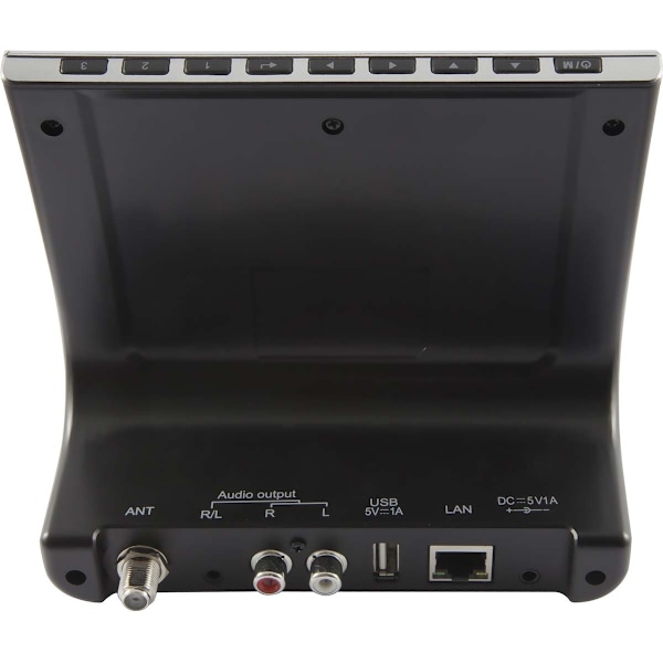 DABMAN i400 Compact Hybrid Radio DAB+ / FM / Internet / Bluetooth Sølv