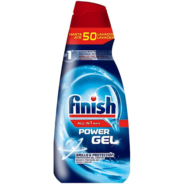 Calgonit/Finish Diskmaskinsgel 1000 ml Allt-i-ett 50 Tvättar Regular