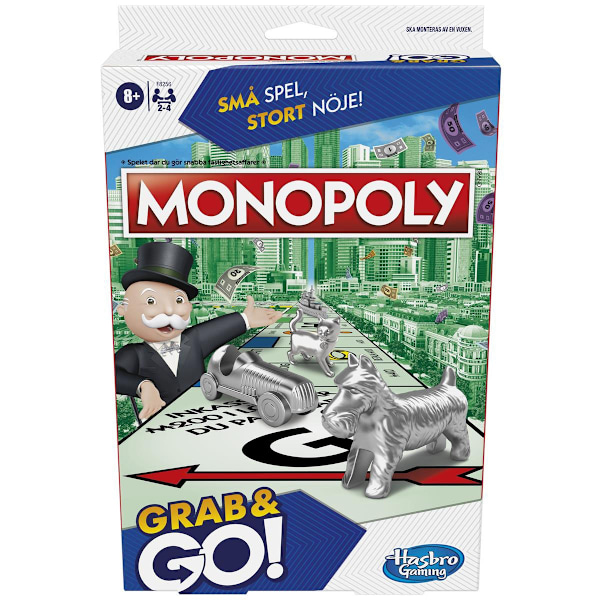 MONOPOLY GRAB AND GO/ Resa (SE/FI)