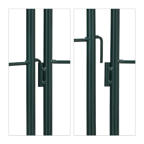 Spaljé 220 cm set om 2 gröna