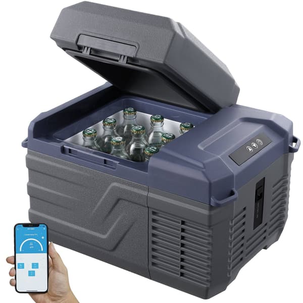 12V bilkyl/frys, 12L, AC/DC-driven