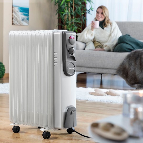 Oljefylld kylare Oileven InnovaGoods 2500 W (11 kammare)