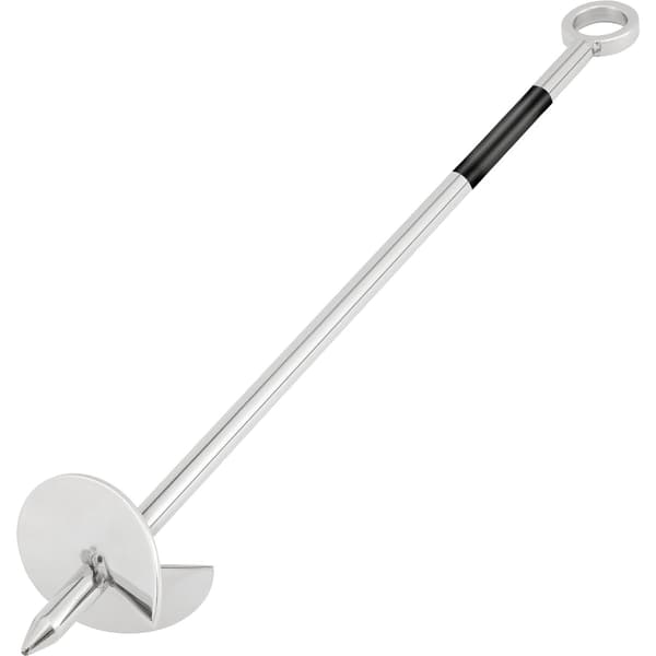 Sandankare, 46 cm i rostfritt stål 316, avtagbart handtag