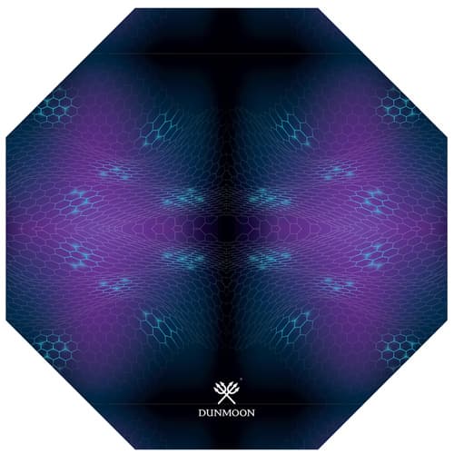 Spelstolsmatta, 8-hörnsdesign, golvskydd
