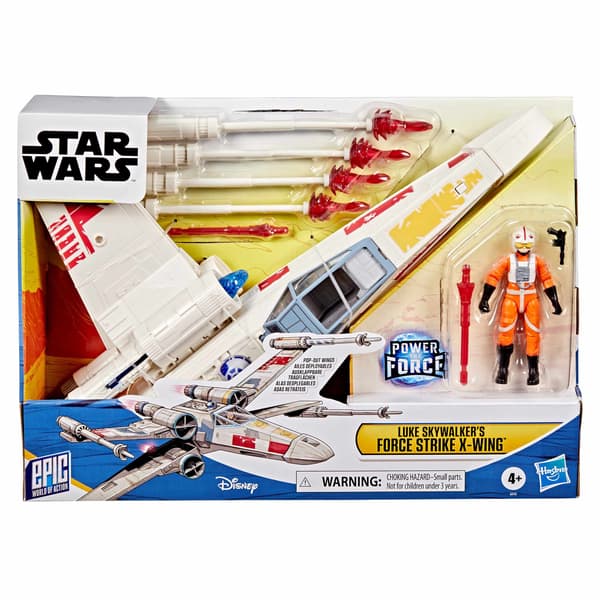 Star Wars X-Wing lekset med Luke Skywalker-figur