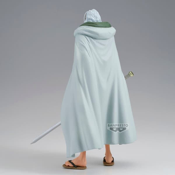 One Piece Silvers Rayleigh-figur, 23 cm samlarstaty