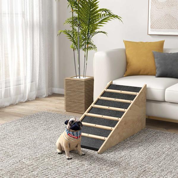 Hunderampe Skridsikret Kæledyrsrampe Til Bagagerum, Indstigningshjælp Til Mellemstore Hunde Op Til 20 Kg, 90X40X45Cm