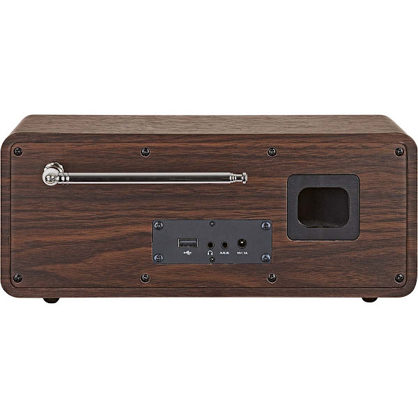 DIRA S 24i Multifunktionell stereoradio DAB+ / FM / Internet / Bluetooth Trä