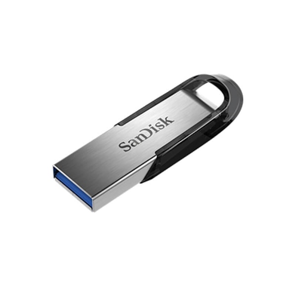 SANDISK USB stick 3.0 Ultra Flair 128GB 150MB/s Sort, Sølv