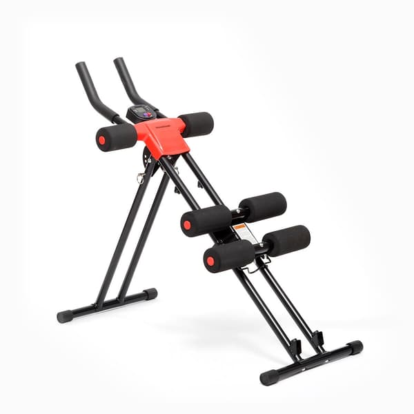 Folding Abdominal Machine med træningsguide Plawer InnovaGoods