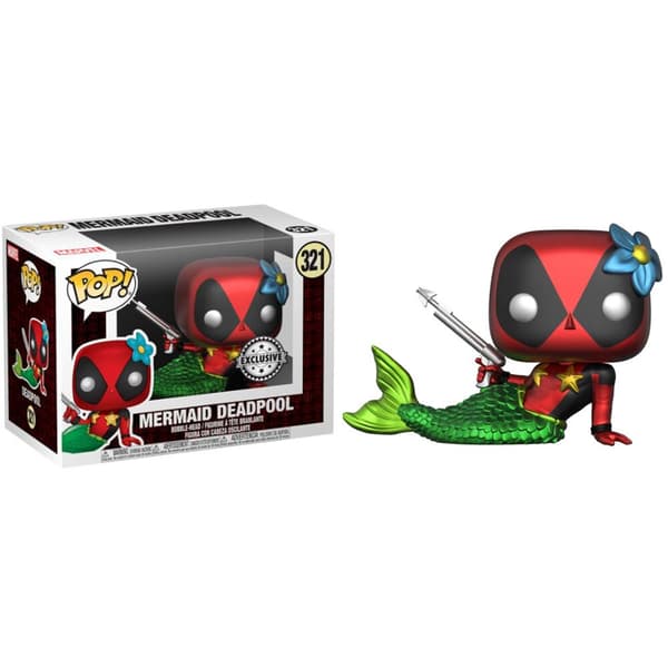 Deadpool Mermaid Pop Figur – Eksklusivt samlerlegetøj