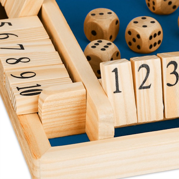 Shut The Box for 4 spillere