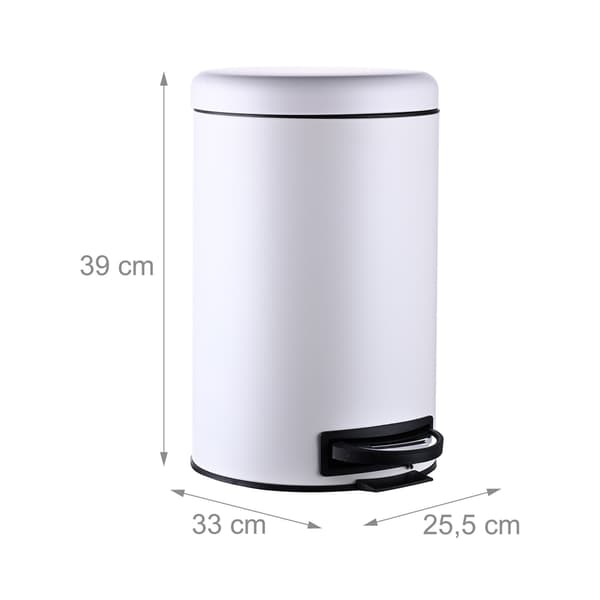 12L Step Bin med indvendig spand – Soft-Close låg