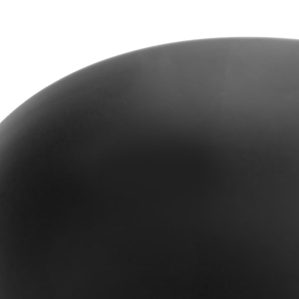 Keramisk desserttallerken sort 20,5 cm