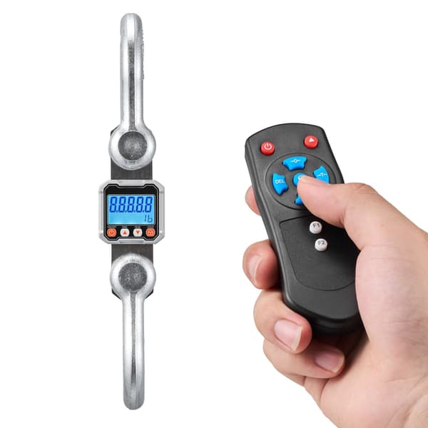 Digital kranvåg 22000 lb, fjärrkontroll, LCD-display