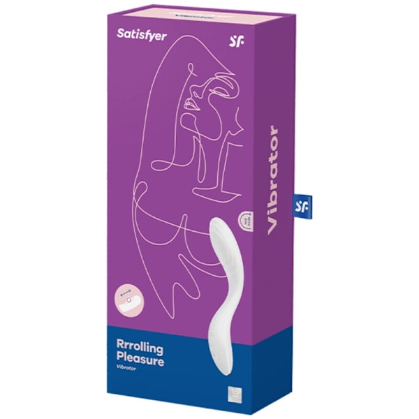 Satisfyer - Rrrolling Pleasure Gspot Vibrator valkoinen