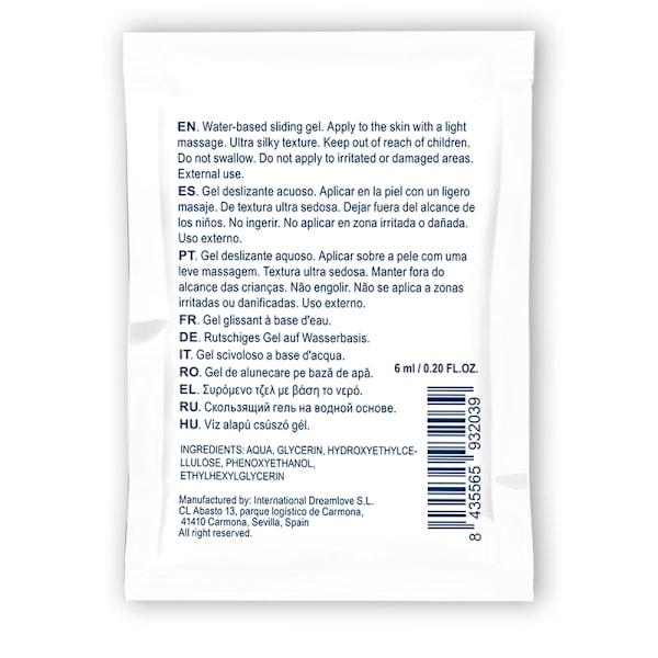 Waterfeel - Neutraali vesipohjainen liukuva geeli 6 ml