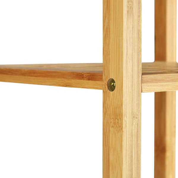 Rullande garderob i bambu