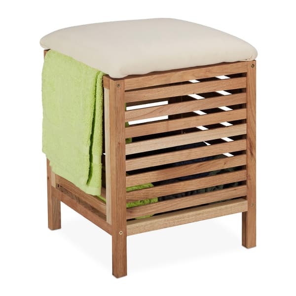 Pyykkikori, jossa istuin Walnut Wood