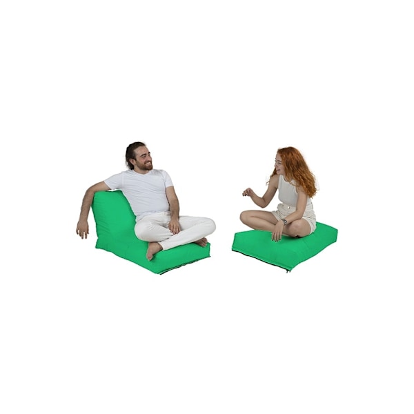 Garden Bean Bag Siesta Sovesofa Puf - Grøn