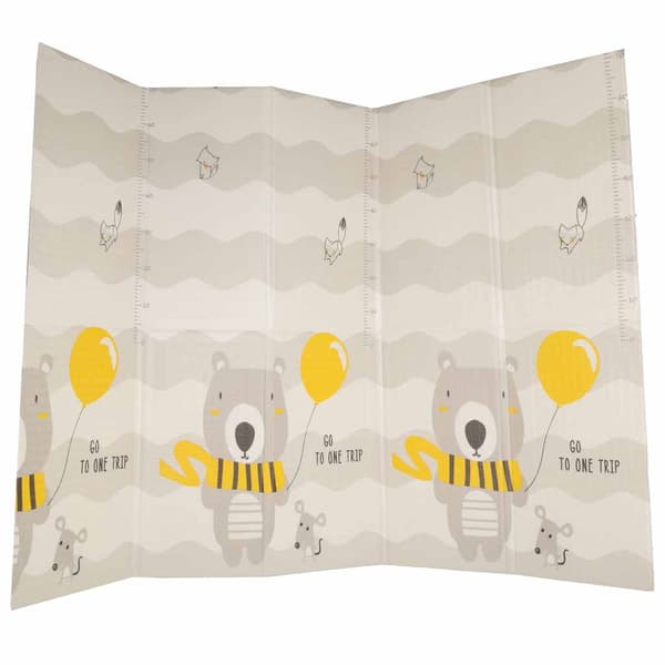 Skumlegemåtte, foldbar og vendbar 150x200 cm